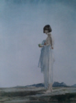 sir william russell flint eve the girl with bobbed hair