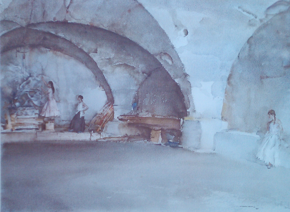 sir william russell flint dubious bernini signed limited edition print