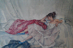 russell flint girl from orio print
