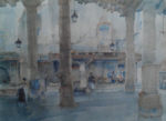 russell flint market hall cordes