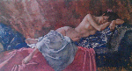 sir william russell flint Reclining Nude II signed limited edition print