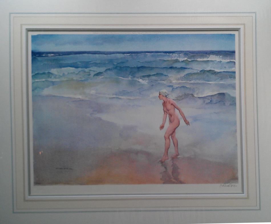 russell flint waves print